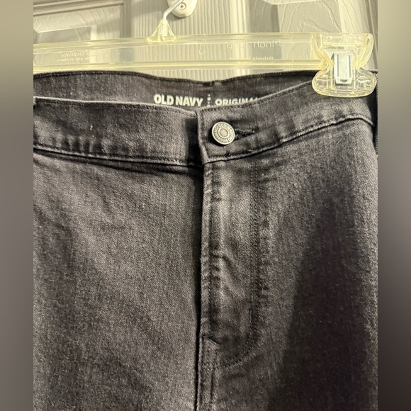 Old Navy original mid rise stretchy black jeans Women’s size 20 regular - Picture 2 of 8